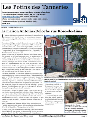 Le bulletin « Les Potins des tanneries »